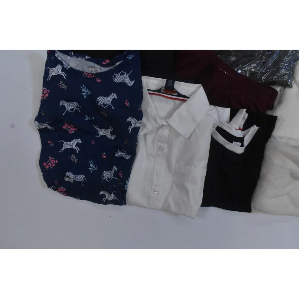 Wholesale Bulk Lot Of 14 Girls Size XS 4/5 Mixed Season Tops Bottoms Shorts